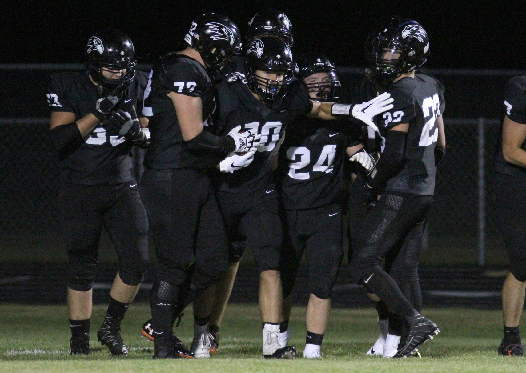Saint Croix Falls at Bloomer football 8-23-19